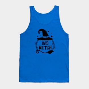 Bad witch and halloween Tank Top